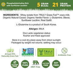 MariGold whey isolate powder close-up highlights creamy texture ideal for shakes.