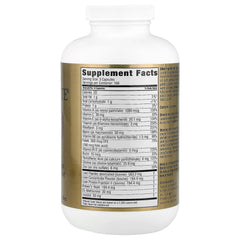 Close up of Hep-Forte label highlighting beef liver and antioxidants
