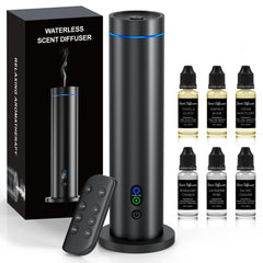 Maromalife waterless diffuser with remote control for easy aroma customization in any room