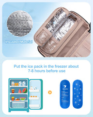 Marscamd insulated ice packs helping keep contents cool during travel