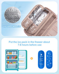 Marscamd travel case soft handle enables easy carrying.