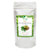 Marunga Organic Moringa Powder jar highlights premium quality for daily smoothies.