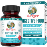 MaryRuth Organics Digestive Enzymes bottle with capsules for on-the-go digestive support