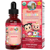 MaryRuth Organics cocomelon toddler multivitamin bottle for daily immune support.