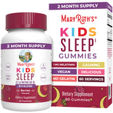 MaryRuth Organics Kids Melatonin Gummies bottle supports easy bedtime routine