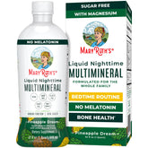MaryRuth Organics Nighttime Multimineral bottle pour for easy nightly dosing