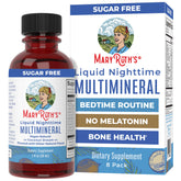 MaryRuth Organics nighttime multimineral travel pack front view for easy bedtime routine