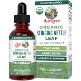 MaryRuth Organics nettle leaf extract bottle with dropper for daily detox support