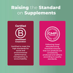 MaryRuth Organics ingredients panel highlighting vitamins and minerals for immune and skin support