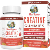 MaryRuth Organics Creatine Gummies bottle front for convenient daily supplementation