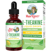 MaryRuth's L Theanine bottle with lemon-lime flavor for daily calm and focus.