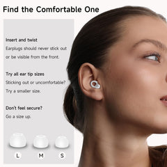 Masajoy ear plugs demonstrate 30dB reduction, ideal for quiet flights and late-night study.