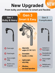 MASGEDRIX deep tissue massage gun delivers up to 3000 RPM for targeted relief.