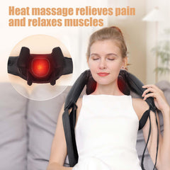 MASGRE back buckle design enables hands-free relaxation while massaging.
