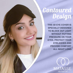 MATASSE Silk Your Life eye mask nose contour for comfortable sleep around the eyes