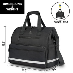 MATEIN medical bag multi-pocket-layout keeps small tools organized for quick access