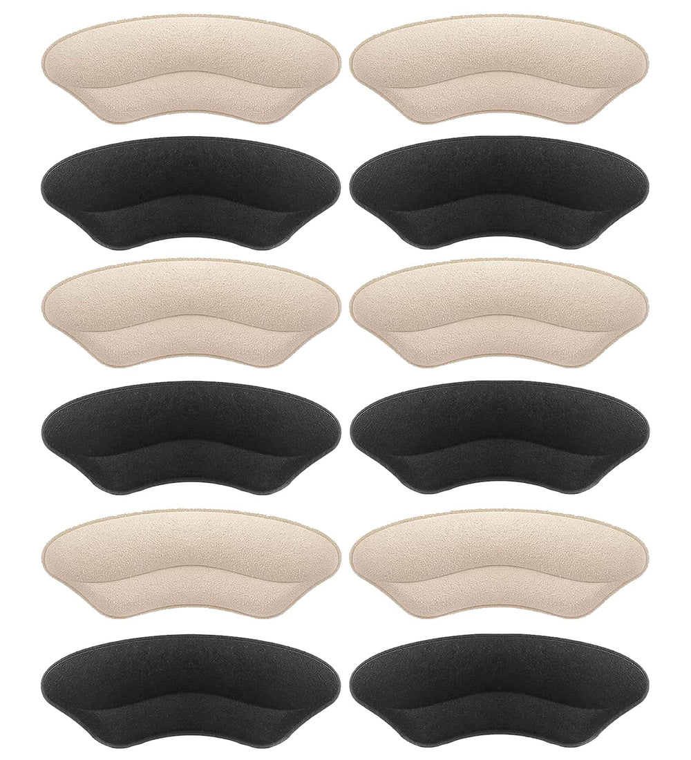 MATIE FIX heel liner six-pack enhances shoe fit and comfort.