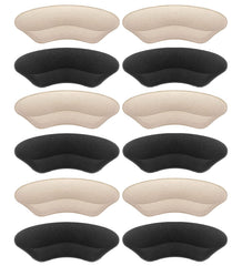 MATIE FIX heel liner six-pack enhances shoe fit and comfort.