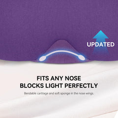 Mavogel triangle-wing design keeps mask steady and minimizes pressure.
