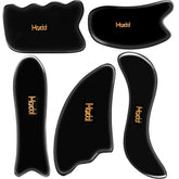 Maxdot five-shape gua sha set for versatile facial massage and full-body relaxation.
