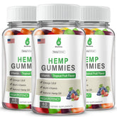 MaxHemp 3-Pack gummies packshot for convenient daily hemp supplement