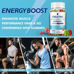 MaxHemp Creatine Gummies serving 5g detail suggests performance support.