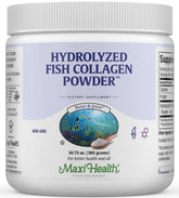 Maxi Health Collagen Peptides bottle; marine Type I collagen for skin and joints.