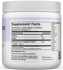 Maxi Health collagen peptides powder scoop ready to blend into coffee or smoothie