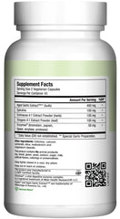 Kyolic garlic capsules with spirulina, echinacea, oregano offering antioxidant protection.