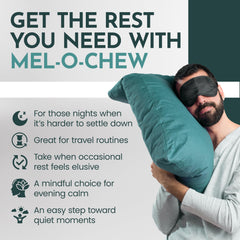 Maxi Health Mel-O-Chew with Enzymax supports faster uptake for smoother sleep