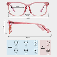 MAXJULI anteojos para lectura y juegos en pantallas, comodidad prolongada