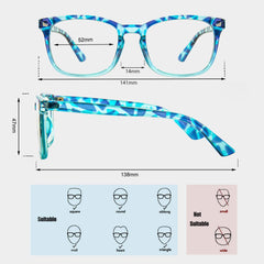 MAXJULI blue light glasses for evening use aiding relaxed wind-down