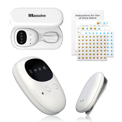Maxsolve wireless bedwetting alarm transmitter clip for accurate moisture detection
