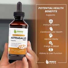 Liquid tincture from Maxx Herb emphasizes fast absorption and convenience