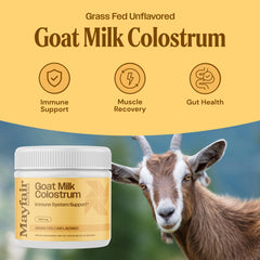 Mayfair Naturals grass-fed goat farm sources clean nutrition.