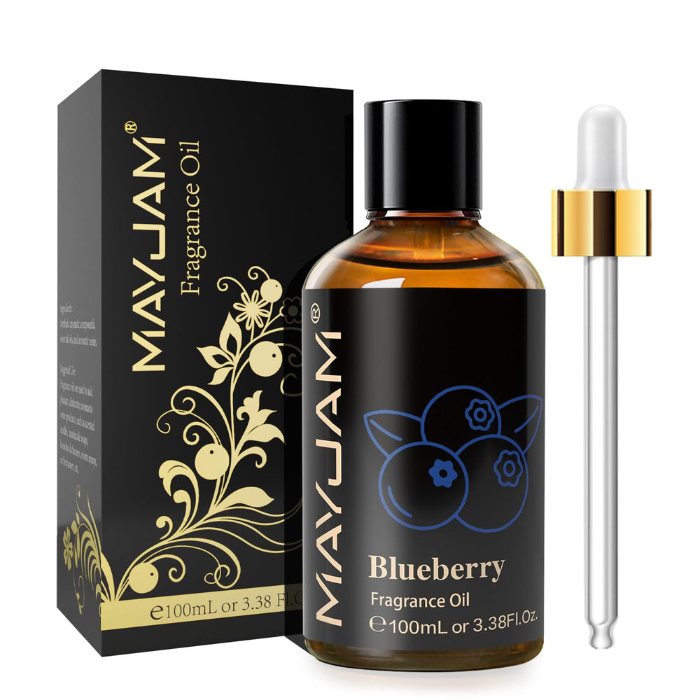 MAYJAM Blueberry fragrance oil bottle for diffusers with long-lasting aroma