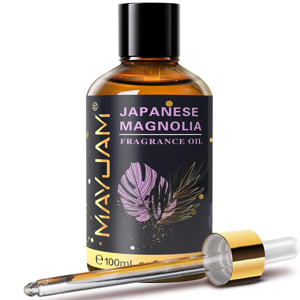 MAYJAM Japanese Magnolia 100ml bottle preserves fragrance for long-lasting diffusion