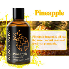 Soap or candle maker blends MAYJAM pineapple oil.