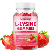 Mchokuu L-Lysine gummies bottle for daily immune support.