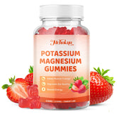 Mchokuu Potassium Magnesium Gummies bottle front for daily mineral support