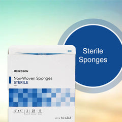 McKesson sterile packaging open pouch for quick access