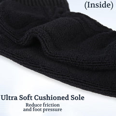 +MD Diabetic Socks: moisture-wicking and breathable for cool, dry feet.