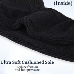 +MD Diabetic Socks moisture-wicking breathability keeps feet dry all day.