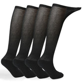 MD +MD diabetic socks with over-the-knee non-binding fit for comfortable leg circulation.