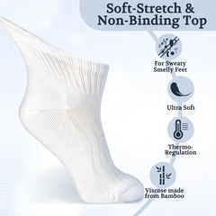 +MD diabetic socks with seamless toe for irritation-free wear and smooth toes