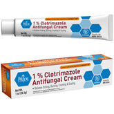 MED PRIDE Crema antifúngica Clotrimazol 1% lista para uso en la piel, alivio cómodo.
