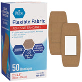 MED PRIDE sterile bandages, individually wrapped for clean, on-the-go wound care.