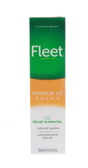 MEDCHOICE Fleet Enema Mineral Oil bottle front for easy use