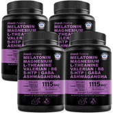 MEDCHOICE melatonin 12-in-1 bottle pour supports calm evenings before bed.