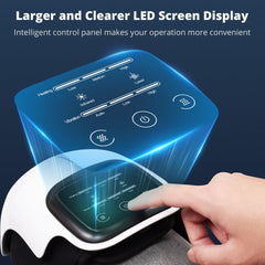 Medcursor Knee Massager cordless design enables flexible use anywhere.
